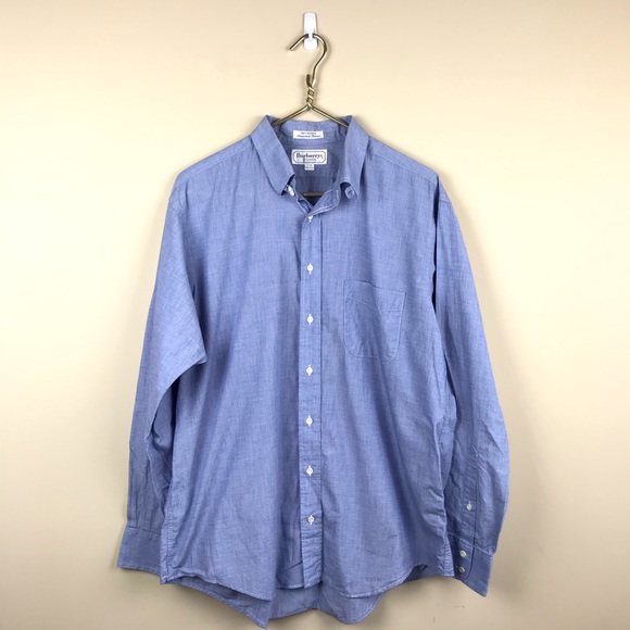Burberry Other - Burberry’s of London Blue Dress Shirt Sz 17-35 XL